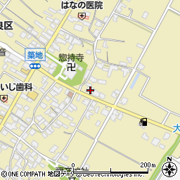 新潟県胎内市築地1282周辺の地図