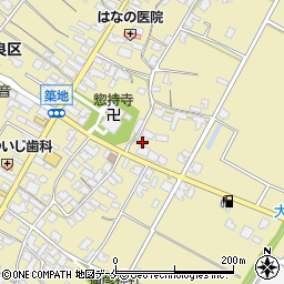 新潟県胎内市築地1343周辺の地図