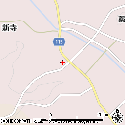 宮城県柴田郡大河原町新寺北周辺の地図