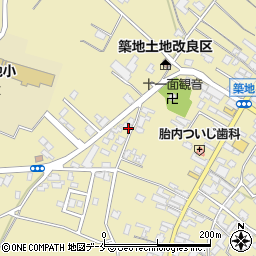 新潟県胎内市築地3557周辺の地図