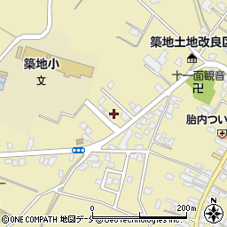 新潟県胎内市築地3492周辺の地図