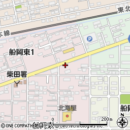 ファミリーマート船岡東四丁目店周辺の地図