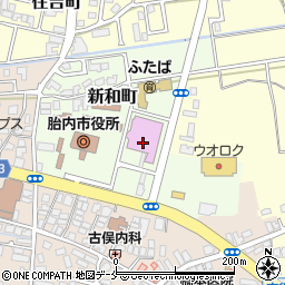 中条町商工会周辺の地図