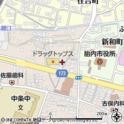 新潟県胎内市東本町24-20周辺の地図