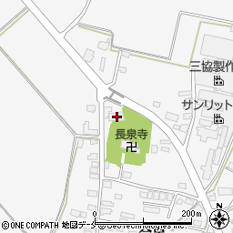 山形県長井市今泉1419-1周辺の地図