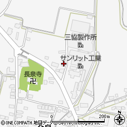 山形県長井市今泉1680-1周辺の地図