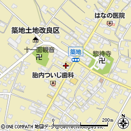 新潟県胎内市築地2009周辺の地図