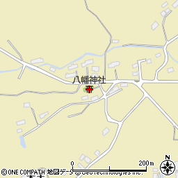 宮城県亘理郡亘理町逢隈上郡若宮58周辺の地図