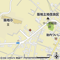 新潟県胎内市築地3486周辺の地図