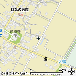 新潟県胎内市築地1800周辺の地図