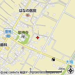 新潟県胎内市築地1346周辺の地図