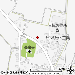 山形県長井市今泉1401周辺の地図