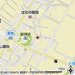 新潟県胎内市築地1339周辺の地図