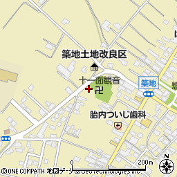 新潟県胎内市築地2001周辺の地図