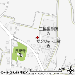 山形県長井市今泉1680-4周辺の地図