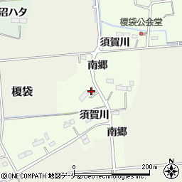 宮城県亘理郡亘理町逢隈榎袋須賀川154周辺の地図