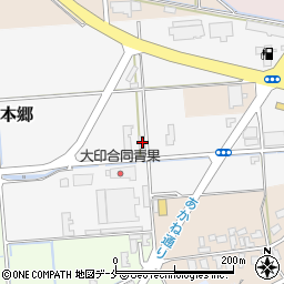 新潟県胎内市本郷692周辺の地図
