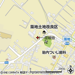 新潟県胎内市築地3569周辺の地図
