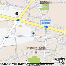 新潟県胎内市本郷553-7周辺の地図