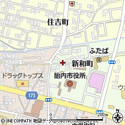 新潟県胎内市新和町3-11周辺の地図