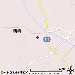 宮城県柴田郡大河原町新寺北114周辺の地図