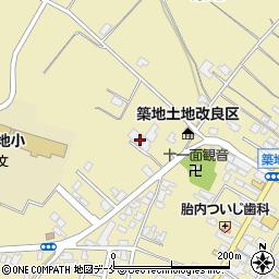 新潟県胎内市築地3482周辺の地図
