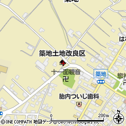 新潟県胎内市築地3577周辺の地図