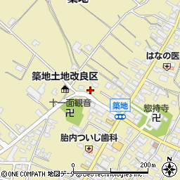 新潟県胎内市築地1982-1周辺の地図
