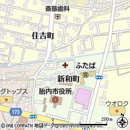 新潟県胎内市新和町3-28周辺の地図