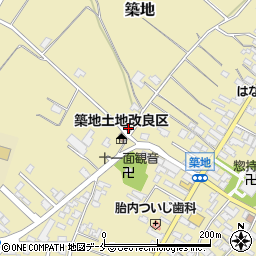 新潟県胎内市築地3578周辺の地図