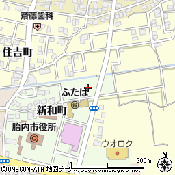 新潟県胎内市新和町4周辺の地図