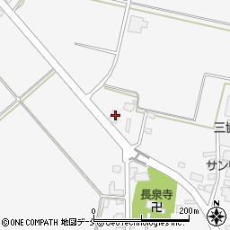 山形県長井市今泉1654周辺の地図