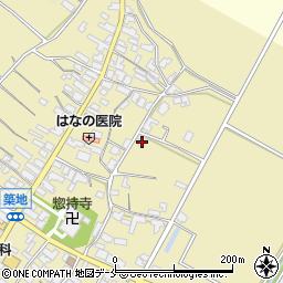 新潟県胎内市築地1140周辺の地図