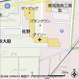 ダイソーイオンタウン柴田店周辺の地図