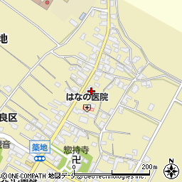 新潟県胎内市築地1854周辺の地図