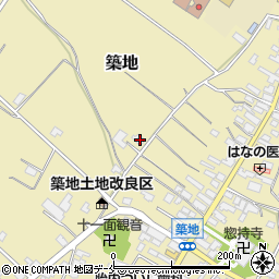 新潟県胎内市築地3750周辺の地図
