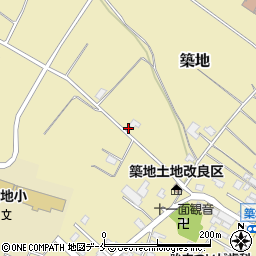 新潟県胎内市築地3599周辺の地図
