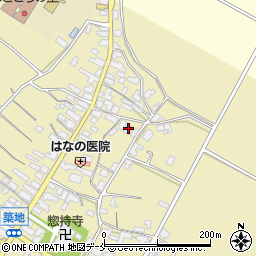 新潟県胎内市築地1868周辺の地図
