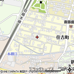 新潟県胎内市住吉町3周辺の地図