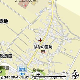 新潟県胎内市築地1941周辺の地図