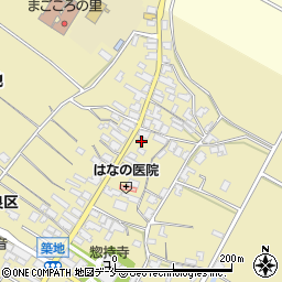 新潟県胎内市築地1858周辺の地図