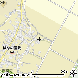 新潟県胎内市築地1105-1周辺の地図