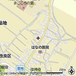 新潟県胎内市築地1933周辺の地図