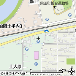 宮城県柴田郡柴田町船岡古河周辺の地図