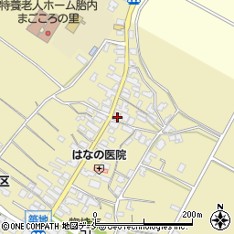 新潟県胎内市築地1878周辺の地図