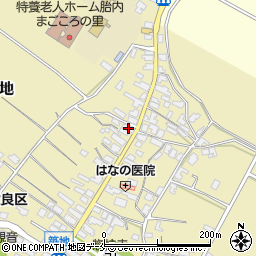 新潟県胎内市築地1930周辺の地図