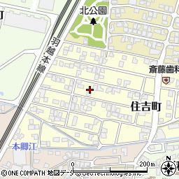 新潟県胎内市住吉町4周辺の地図