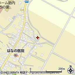新潟県胎内市築地1099-3周辺の地図
