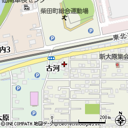 宮城県柴田郡柴田町上名生大原72周辺の地図