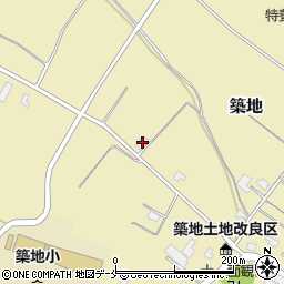 新潟県胎内市築地3601周辺の地図